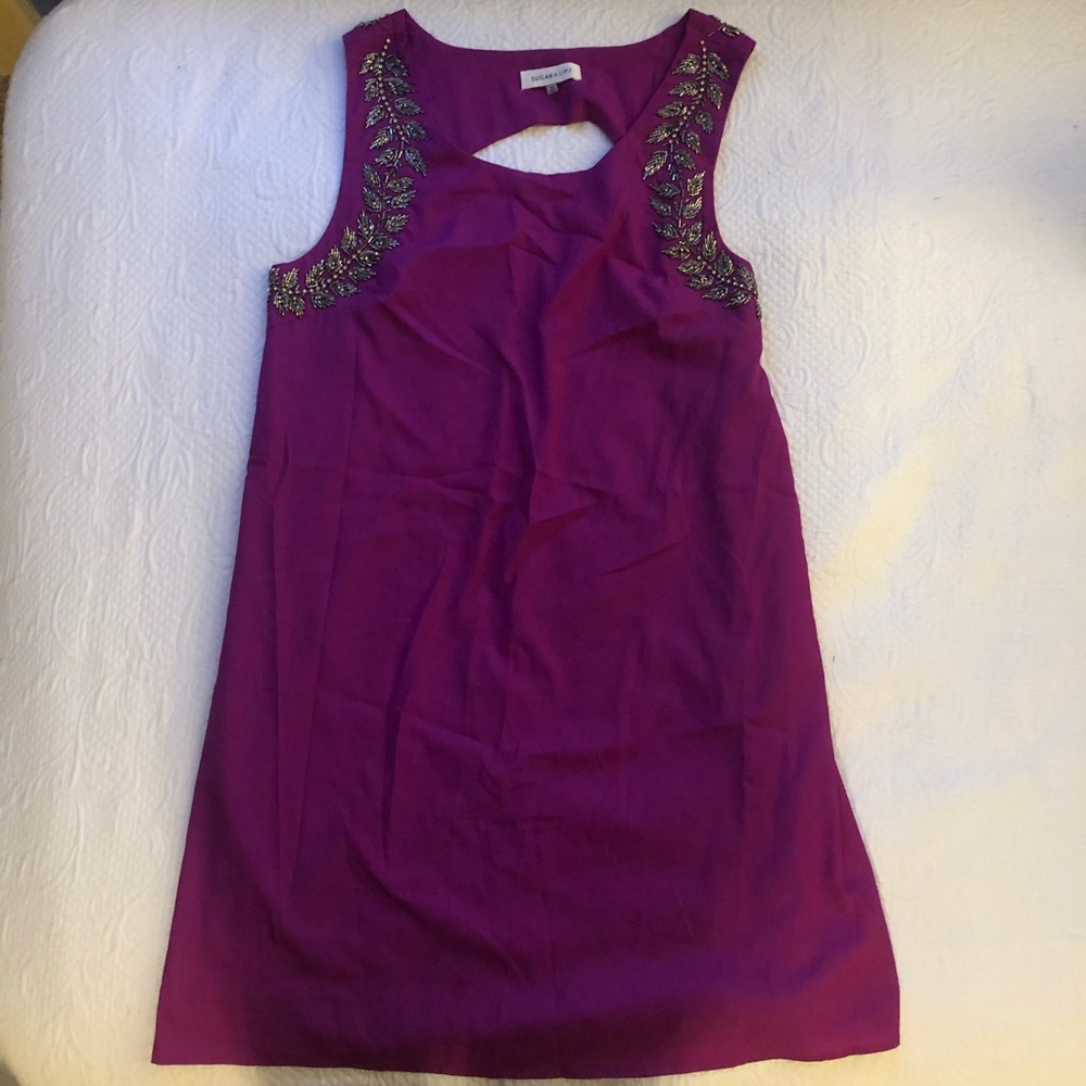 Beaded Shift Dress